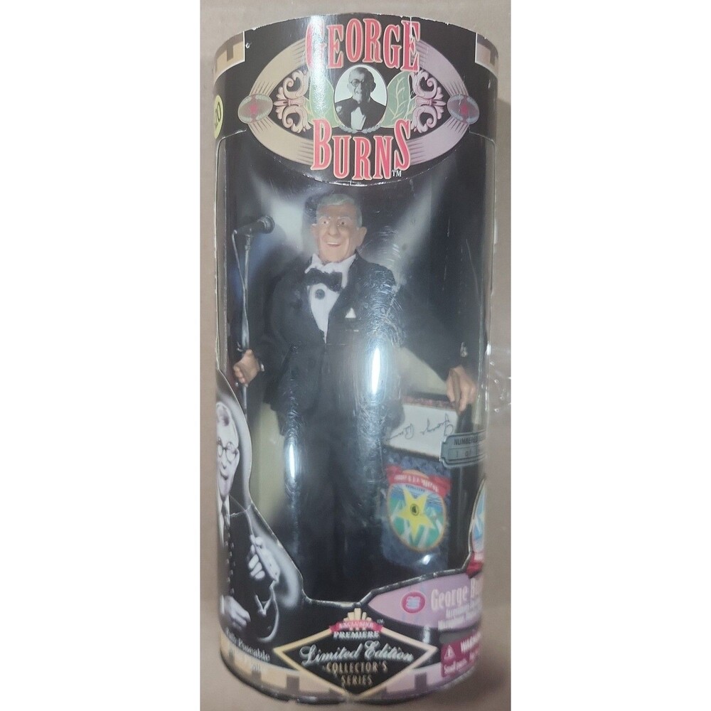 1997 George Burns Limited Edition Figure Vintage Comedian Doll